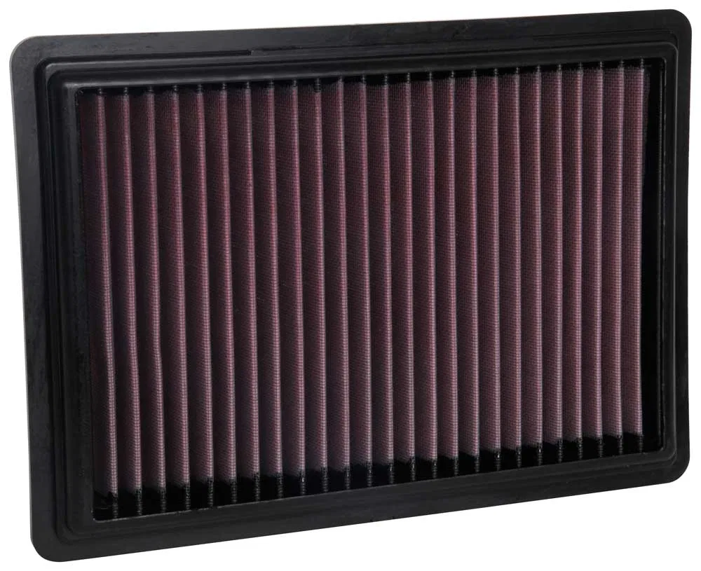 33-5091 – K&N FILTER Air Filter, Washable Red Cotton Gauze Panel
